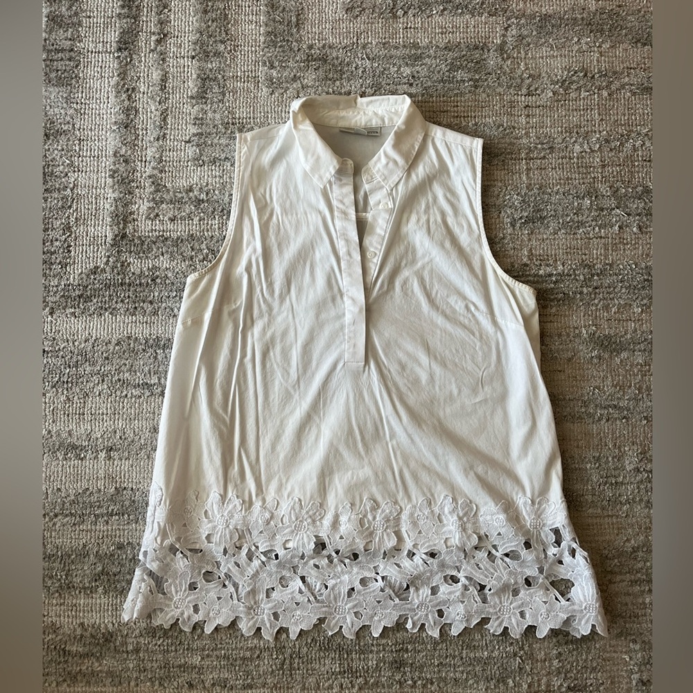Dana Buchman Classic Cream Shirt